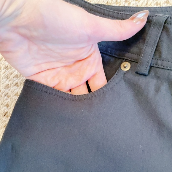 Nina Mclemore Womens Performance pants Stretch equestrian stretch low rise navy - Picture 4 of 8